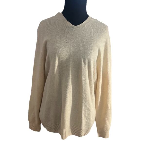 Womens Hooded 100% Wool Pullover Sweater Large Knit Winter Warm Unknown Brand - Picture 2 of 11